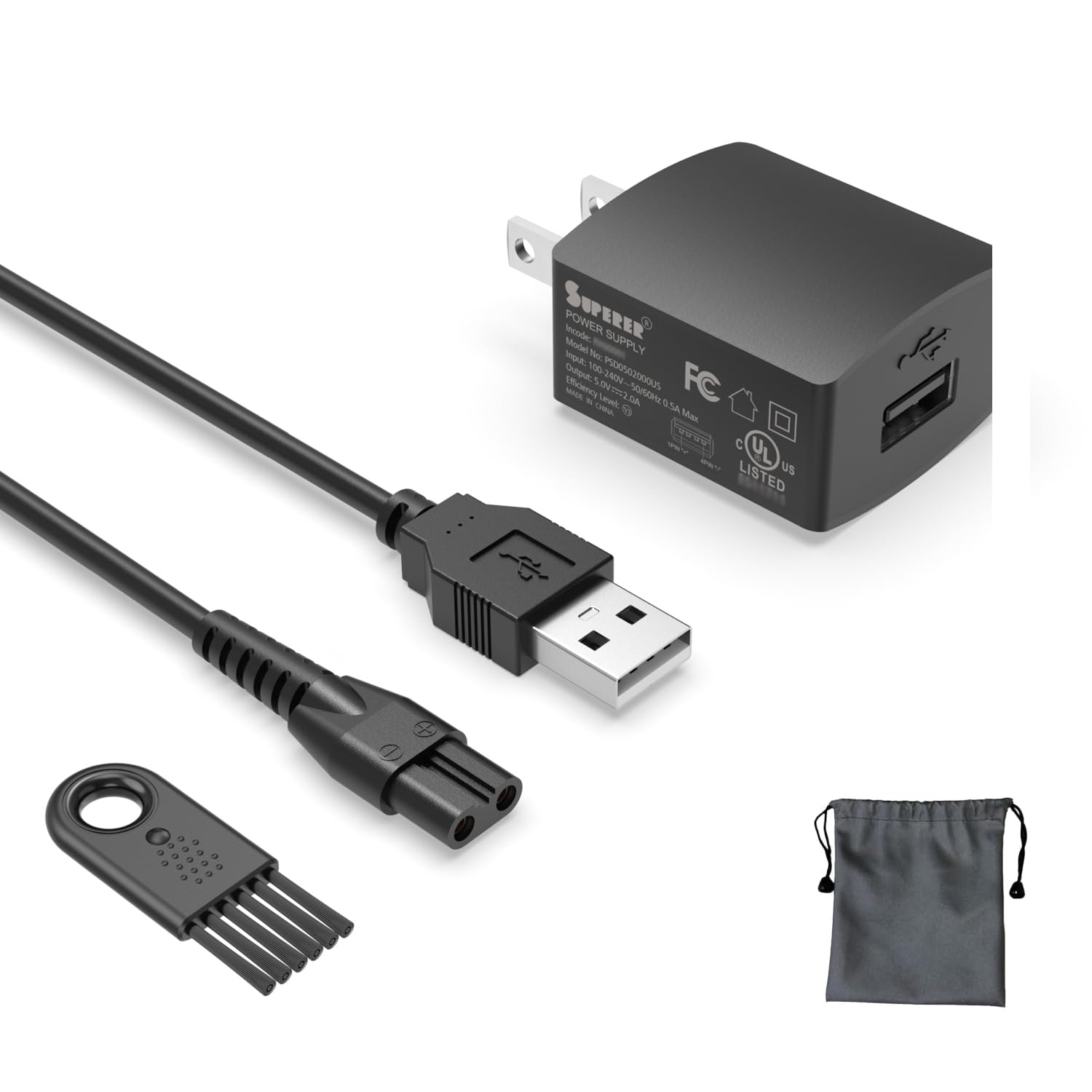 Charger Replacement Fit for Manscaped - (Compatible with 3.0/2.0 Electric Groin Hair Trimmer Manscape)