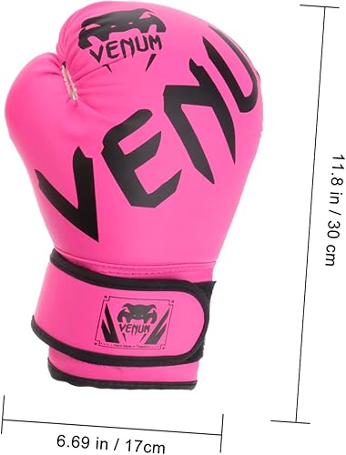 Miniatura 8 de Toddmomy 1 par de guantes de lucha de boxeo guantes de lucha guantes de PU guantes de boxeo de poliuretano