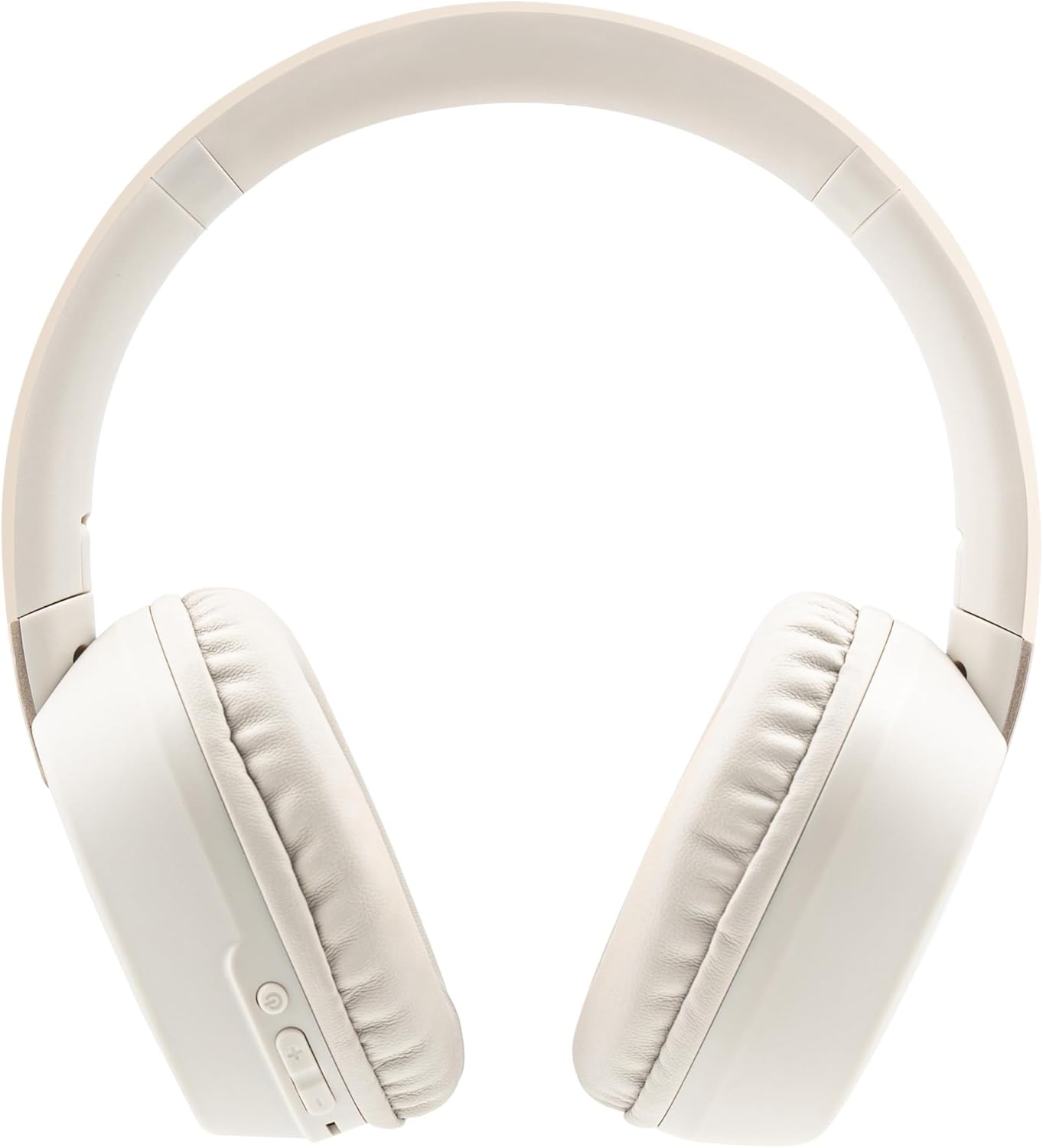 Foldable Over-Ear Wireless Bluetooth Headphones with Microphone, Passive Noise Reduction, 25H Playtime, Lightweight Comfortable Fit, Deep Bass HiFi Stereo, FM Radio, USB-C, for Travel Work PC