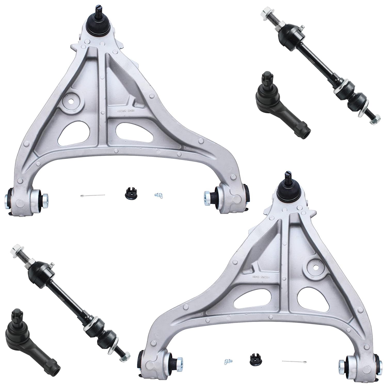 Detroit Axle - 4WD 6pc Front End Suspension Kit for Ford 2005-2008 F-150