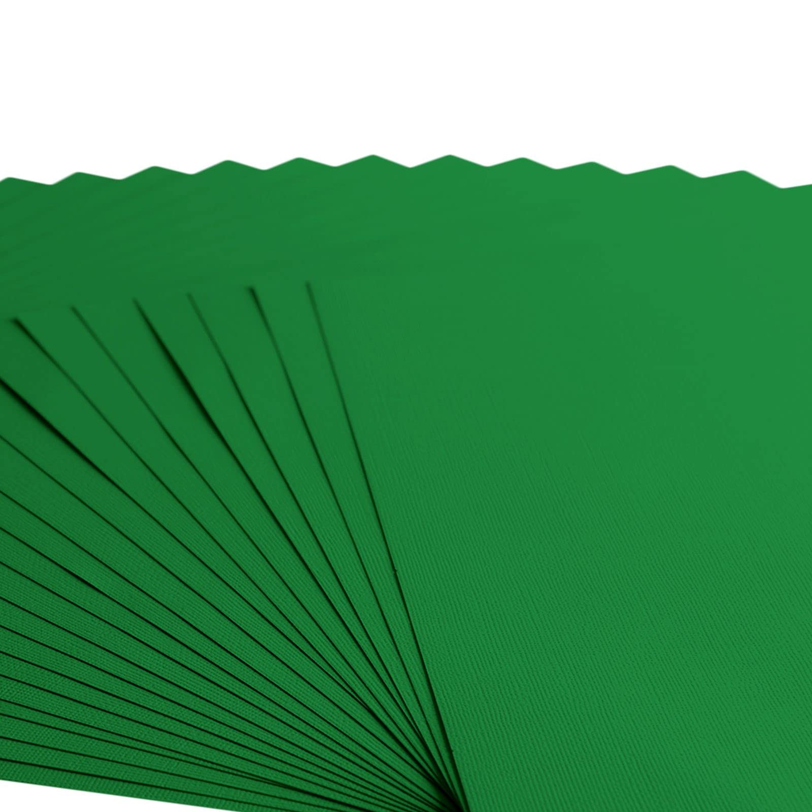 Florence Cardstock Textured, Coloured Card Making Supplies 12 x 12 inch, Green, 20 Sheets - Image 4