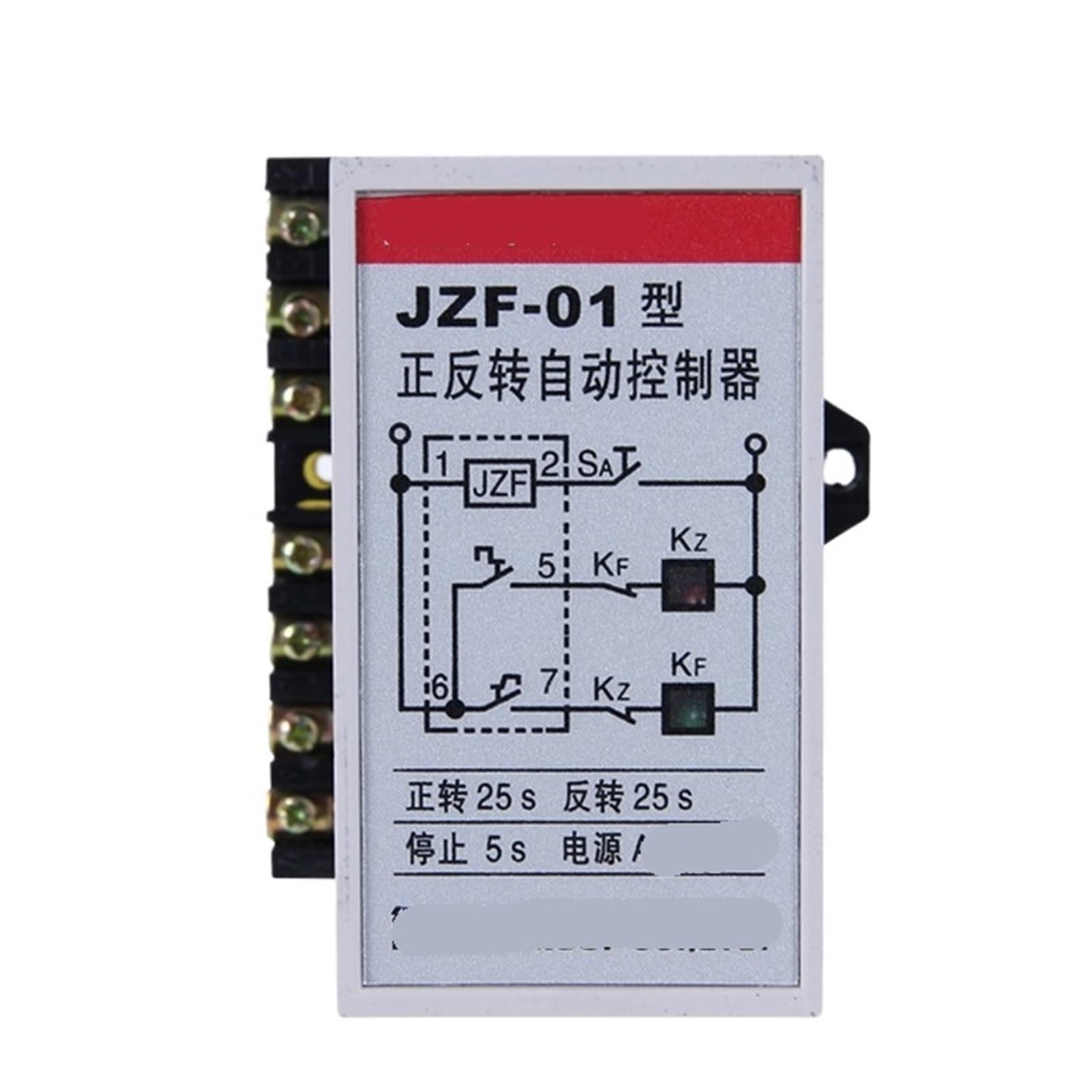 Contrôleur de Marche Avant et Arrière JZF-01 Inverseur de Sens Monophasé