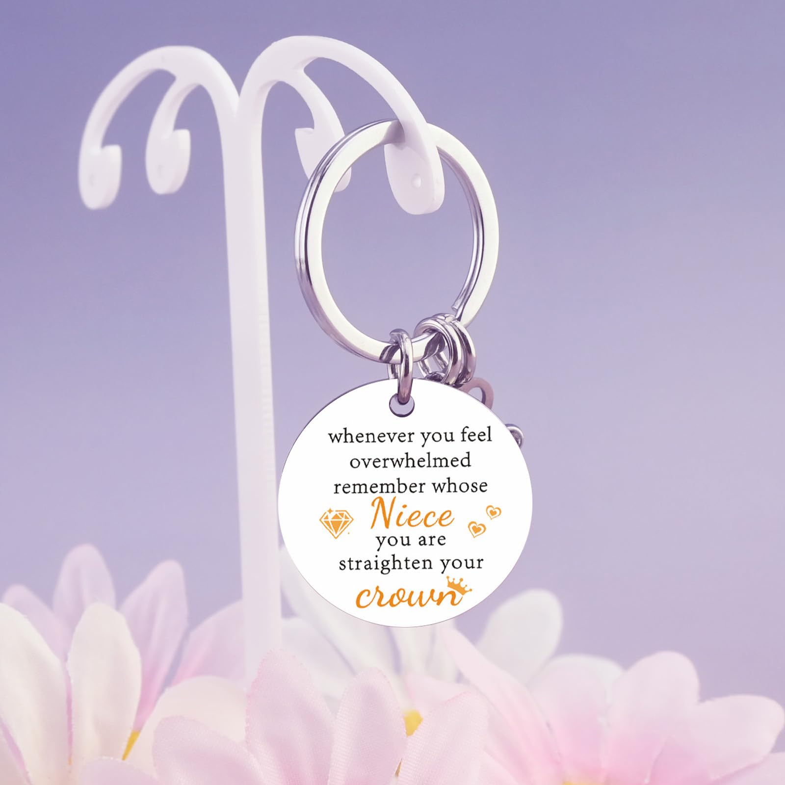 Niece Gifts From Auntie Birthday Gifts for Nieces From Aunt Uncle To My Niece Keychain Mothers Day Graduation Gift for Nieces Adult