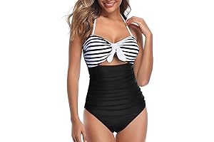 Tempt Me Women's Retro One-Piece Swimsuit: Unleash Your Summer Glamour