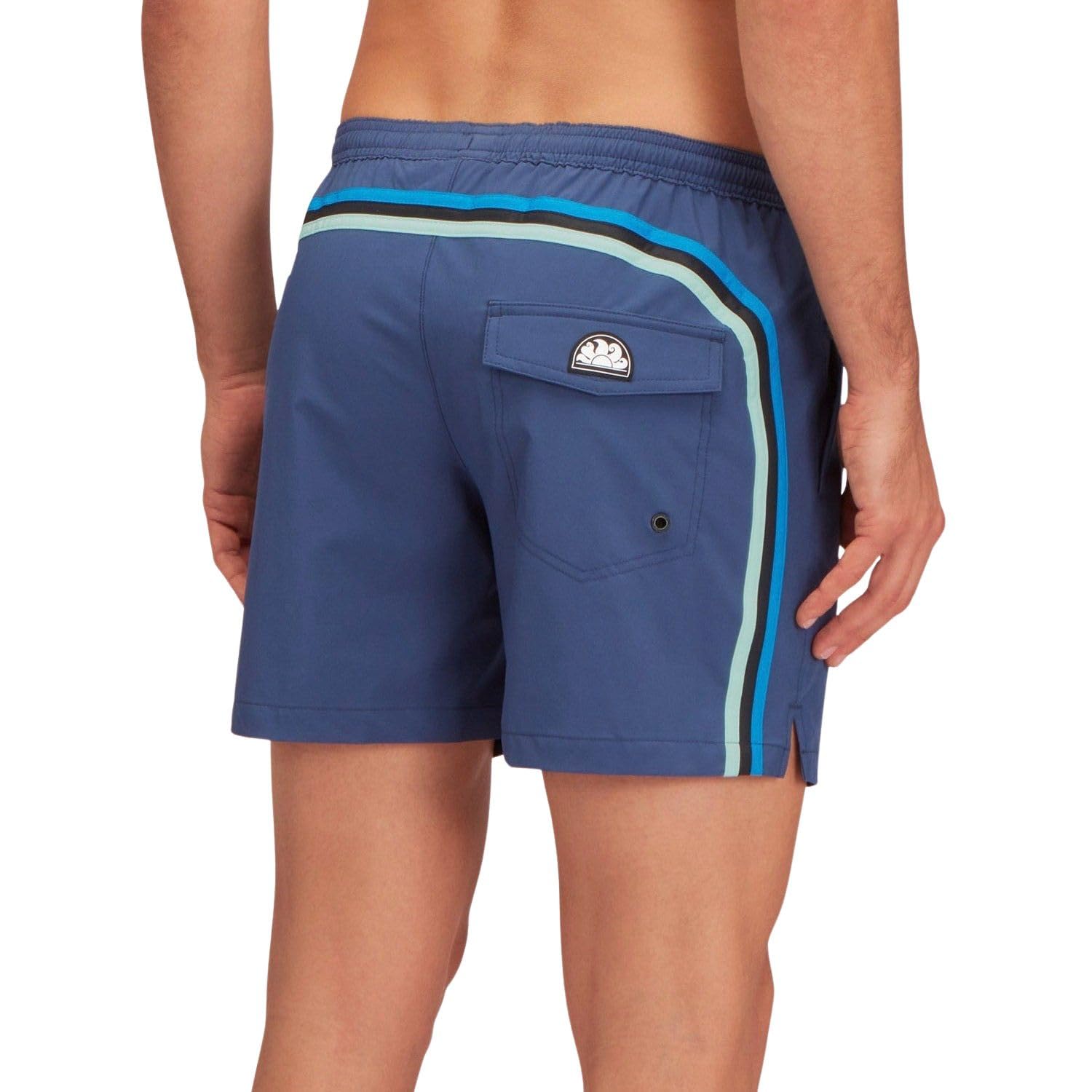 SUNDEK Pantaloncini da Bagno da Uomo Stretch Fabric 15"