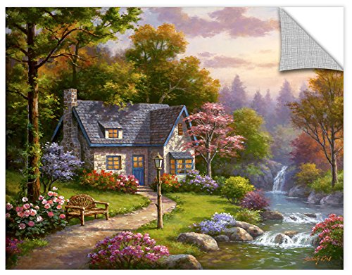 Toile Sung Kim Stony Brook Falls pour remplacer un mur vide par un paysage apaisant