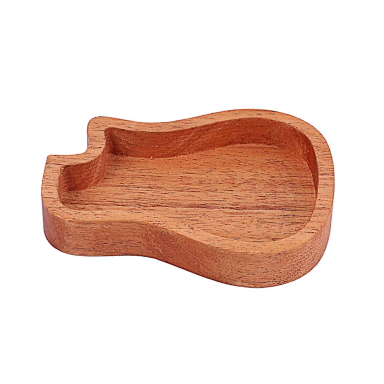 ifundom Guitar Pick Case Bass Pick Holder Wooden Guitar Pick Holder Guitar Accessories Guitar Pick Organizer Electric Guitar Pick Holder Guitar Accessory Musical Instrument