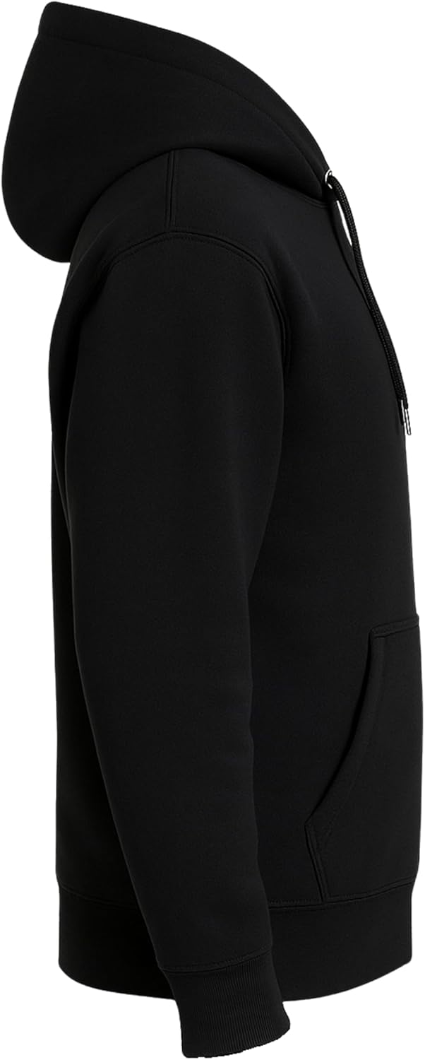 Men's Cotton Fleece Pullover Hoodie Sweatshirt