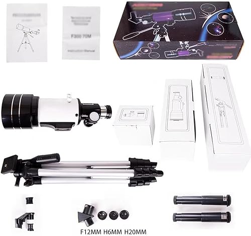 Miniatura 8 de SchAan Telescopio Profesional para ver planetas - Prismáticos para caza de 2.756 in de alta potencia y alta definición telescopio astronómico,