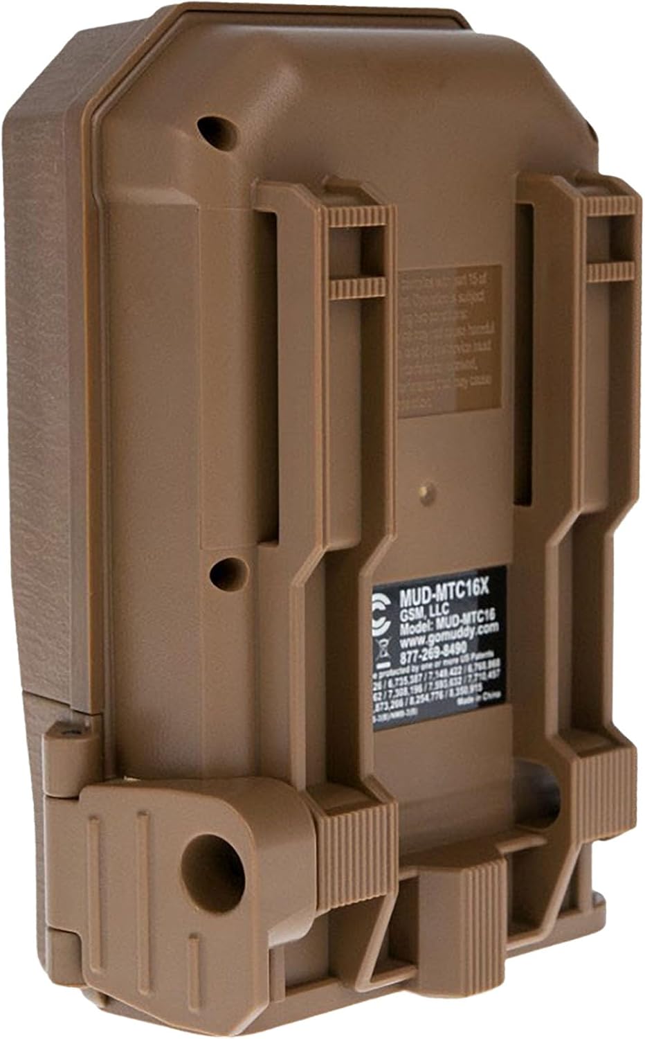 Muddy Pro Cam 20 MP Trail Camera back view with mounting slots