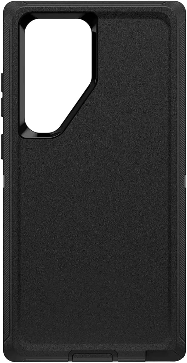 Defender Case Compatible with Samsung Galaxy S24 Ultra, Shockproof, Drop Proof, Ultra-Rugged with Port Protection, Includes Holster Clip Kickstand Black