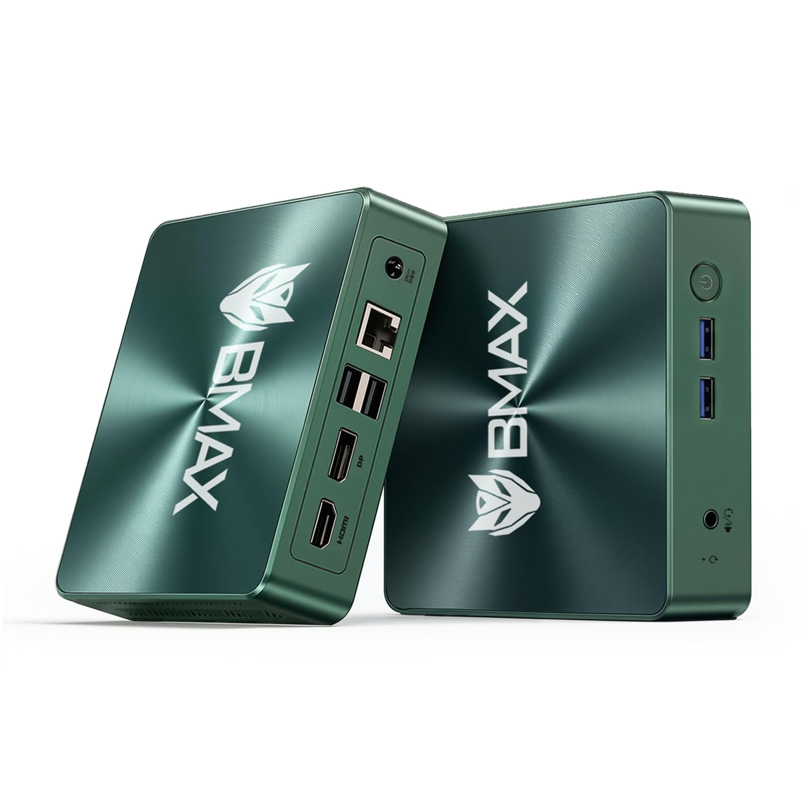 Bmax Mini PC B6 Turbo, Intel Core i5-8257U (Beats N100/N97/N150/4300U/i3-10110U), 16GB RAM 512GB NVMe SSD, Micro Desktop Computer Support 64GB/4TB Expansion, WiFi 6, Dual 4K HDMI/DP, Win 11 Pro