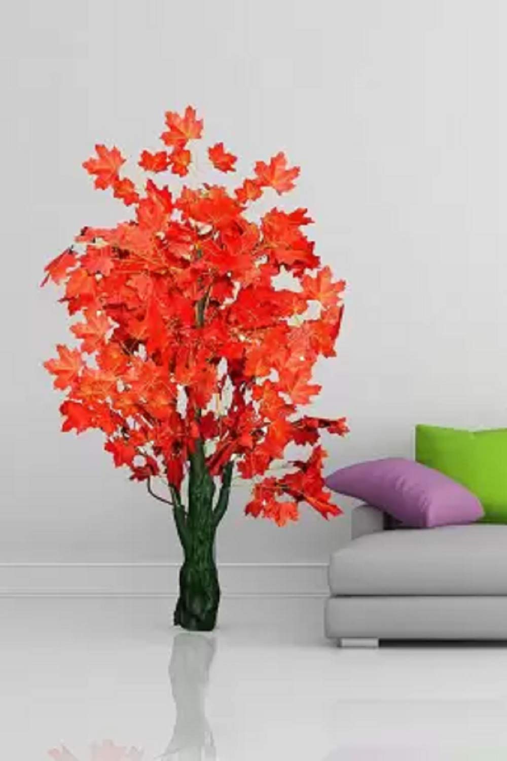 Kaykon Tall Beautiful Artificial Maple Tree Bonsai Artificial Plant - 135 cm