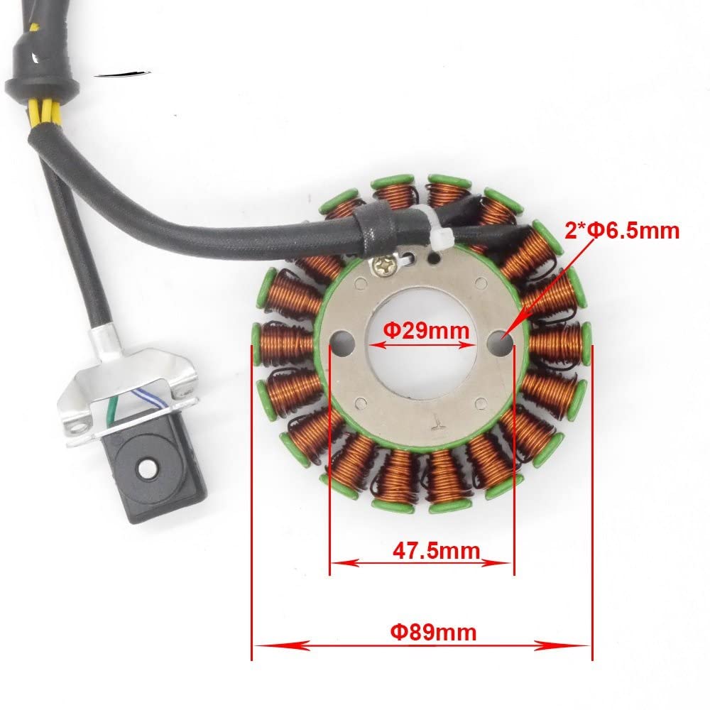 Motorrad Gleichrichter Für LC172MM/170MM Loncin CB 250cc Motor Mikilon Für BSE Für Jinling JLA-21B 923 250cc ATV XMOTO Dirt Bike Magnet Generator Statorspule Lichtmaschine Stator