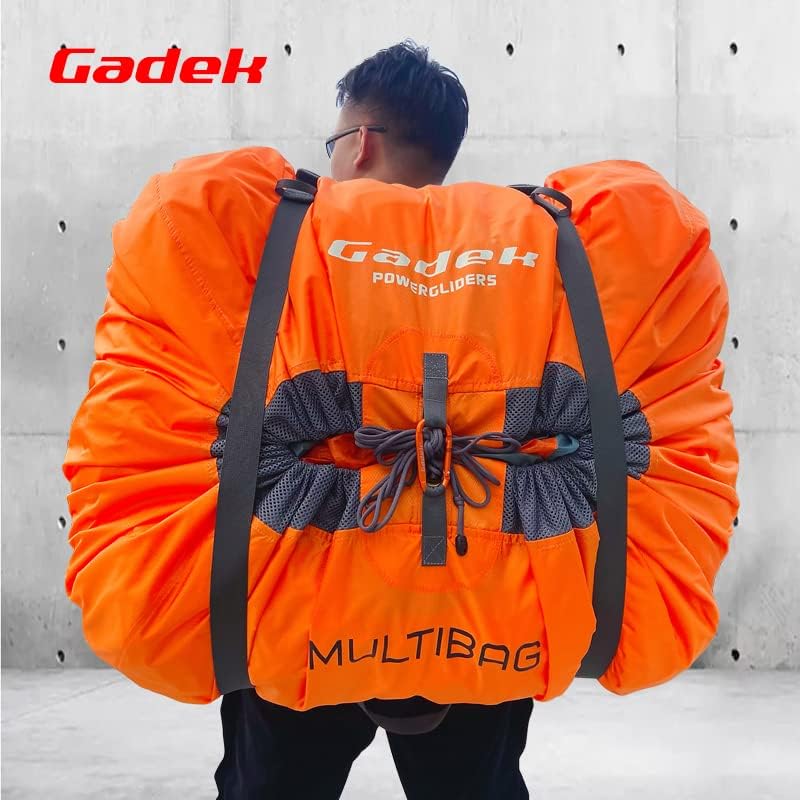 Miniatura 6 de Gadek paramotor Mochila de hombro doble saco de cosas rápidas para parapente Paramotor PPG Powered Parapente