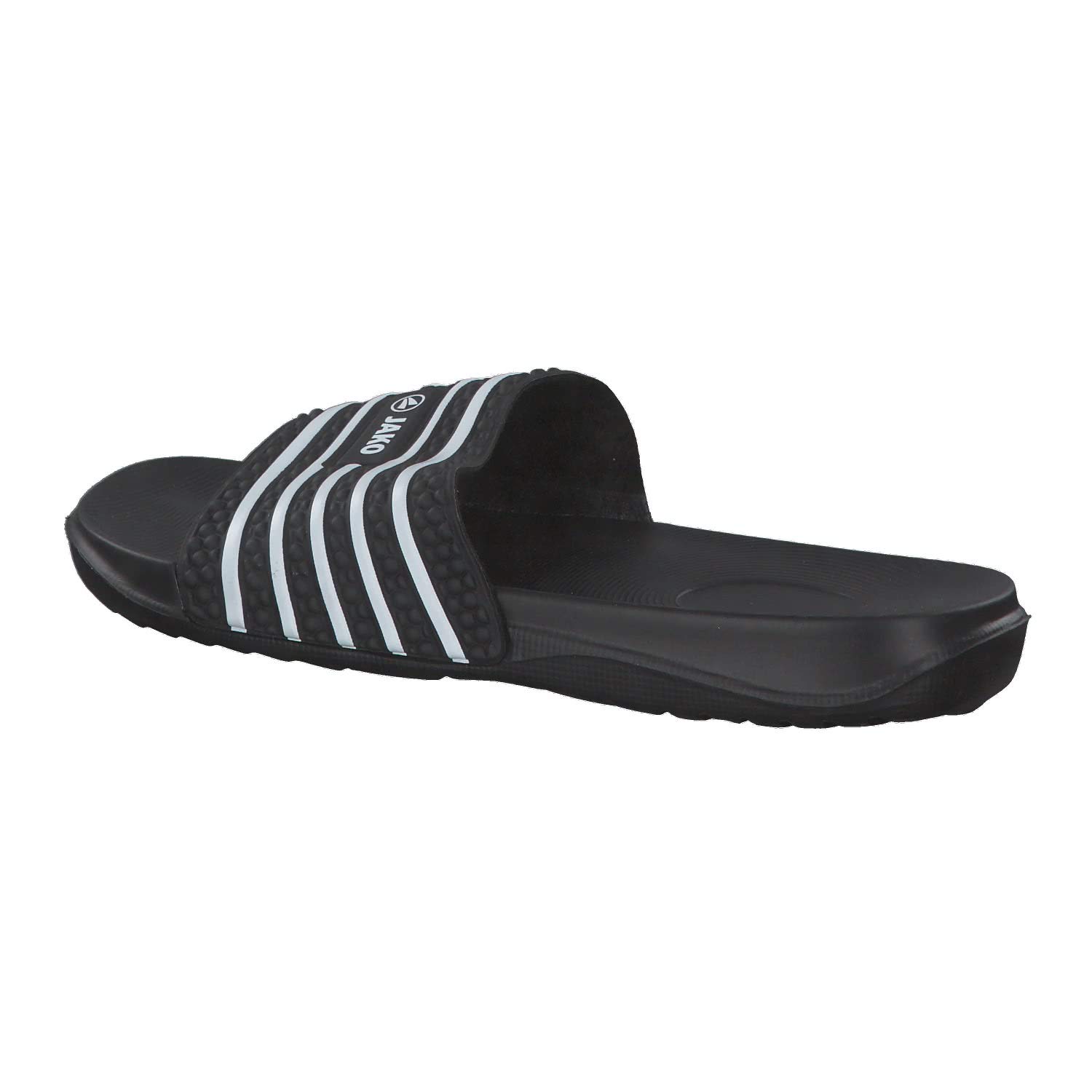 JAKO Unisex Badelatschen Jakolette II, schwarz/weiß, 37 EU, 5730-
