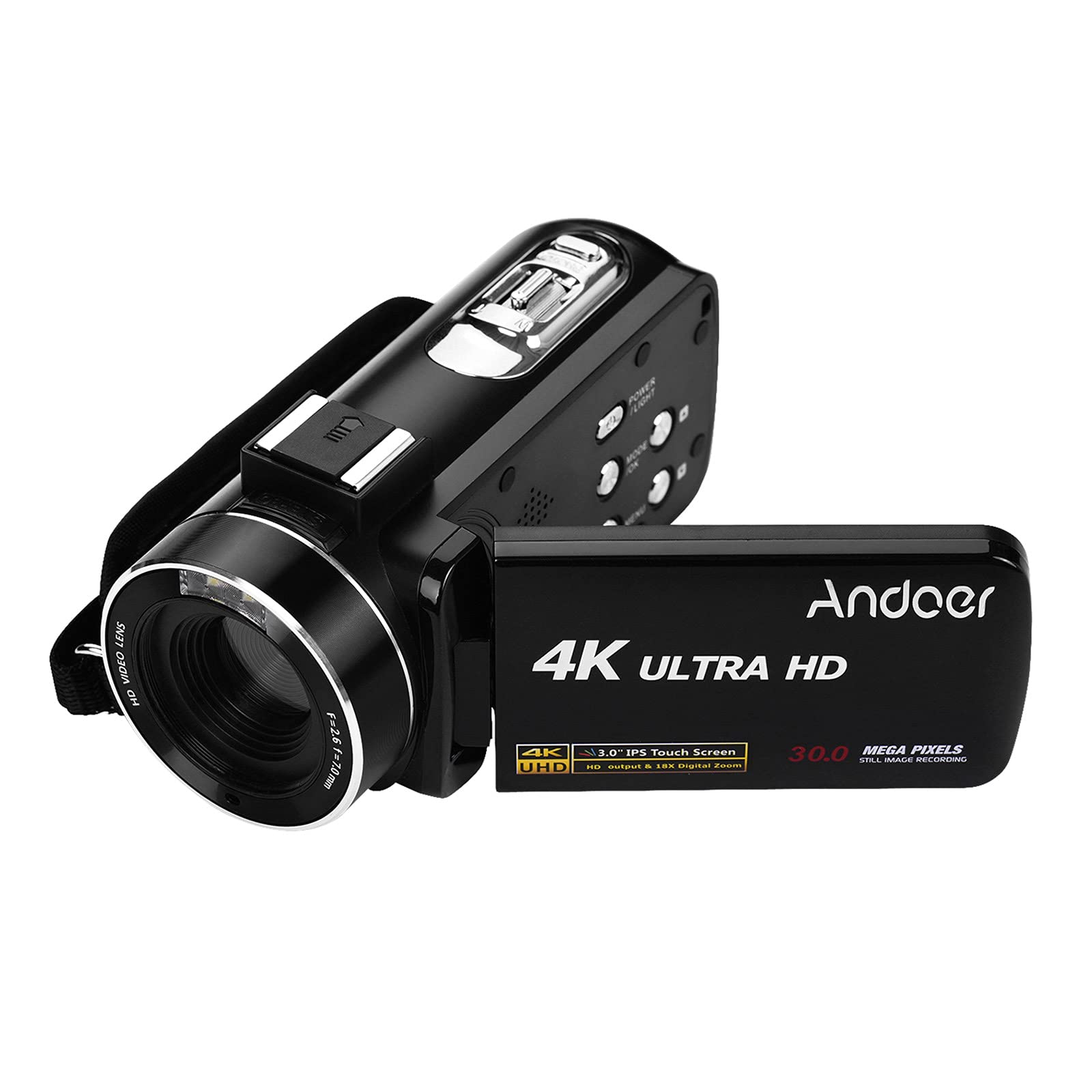 ❤4K＆4800万超絶高画質❣プロ用顔負けの機能を多機能搭載♪❤ビデオカメラ Amazon.co.jp: BUZHI デジタルビデオカメラ 4K ハンドヘルド DV