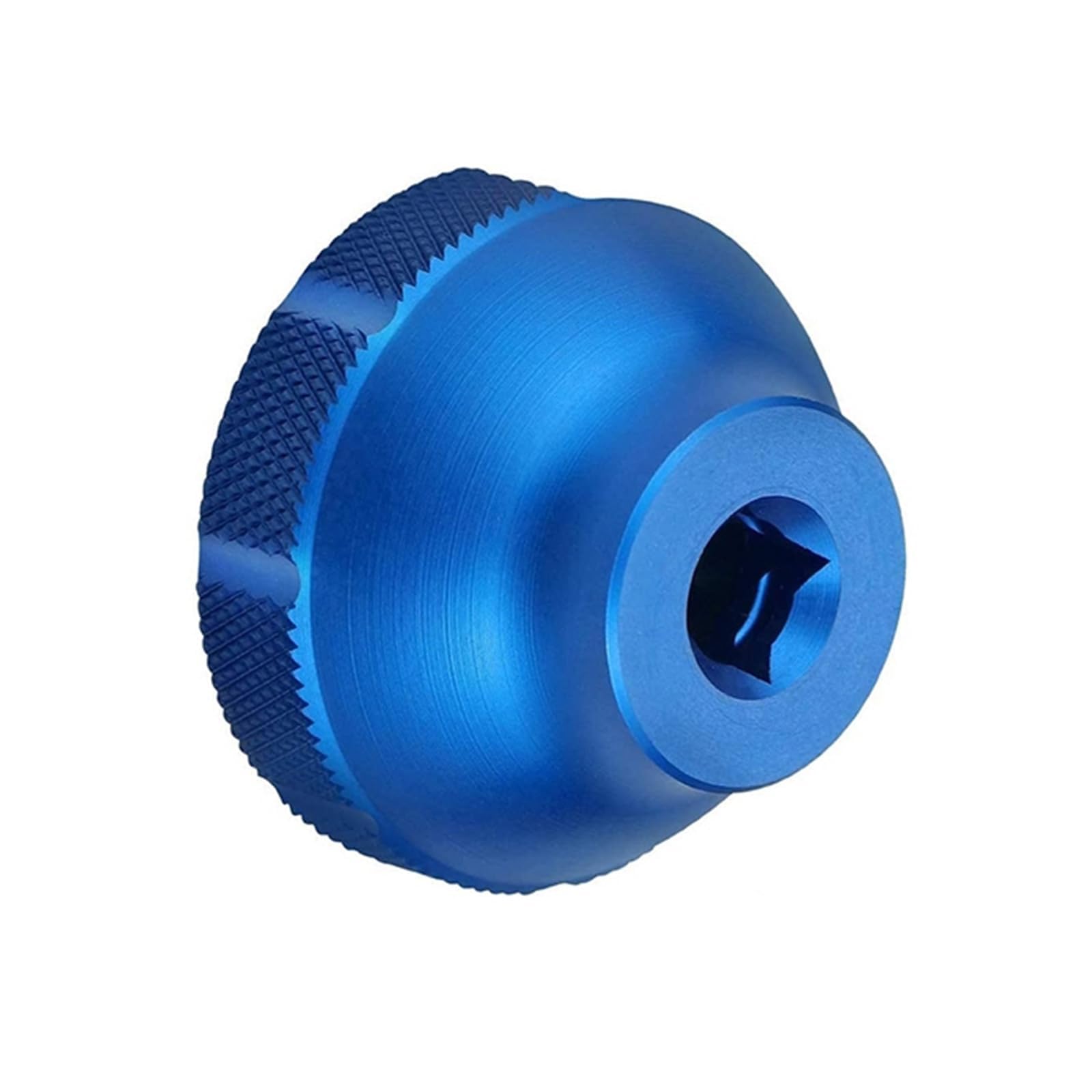 BBT-69.2 Bottom Bracket Removal Tool –16-Notch 44mm 3/8" Drive for Bicycle Tools and Repair Equipment, Park Tool Compatible, Pedal Wrench and Lockring Removal（Blue）