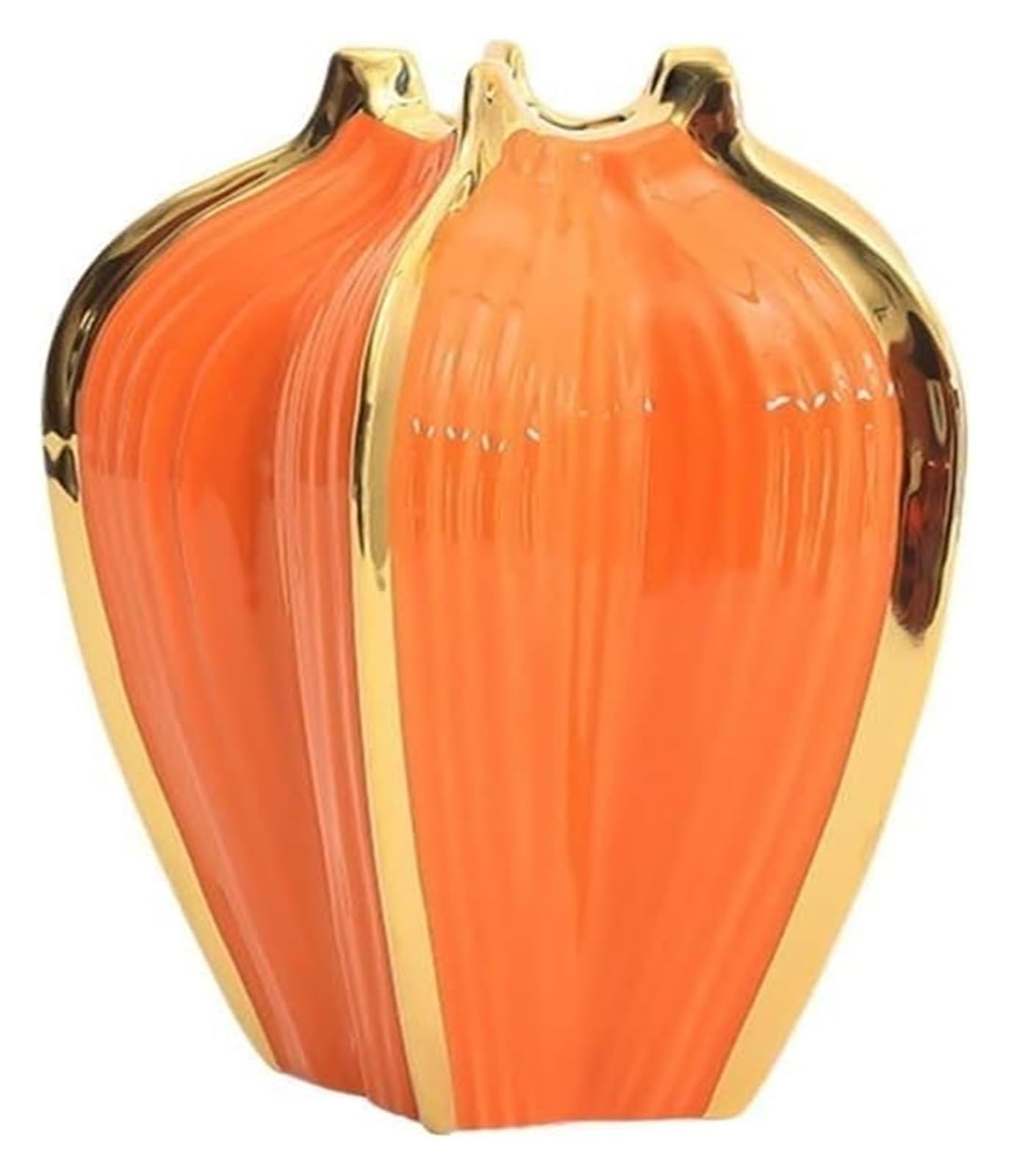 Vase Desktop Ceramics -edged Countertop Shape Handicrafts Flower Arrangement Home Desktop Decoration