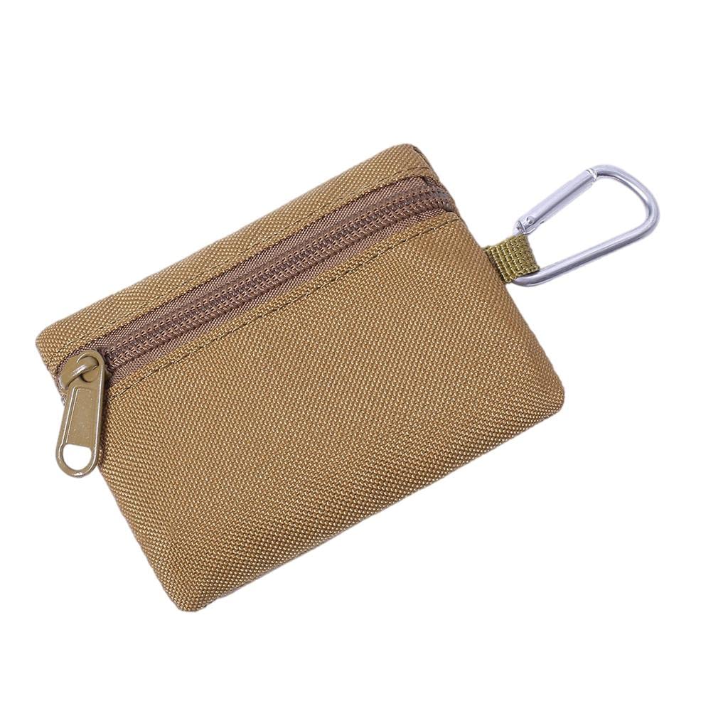 Club Bollywood® Multi-Purpose Money Wallet Change Purse Key Pouch with Zipper Minimalist Brown |Clothing, Shoes & Accessories | Mens Accessories |Wallets|1 Piece Key Pouch-image-25