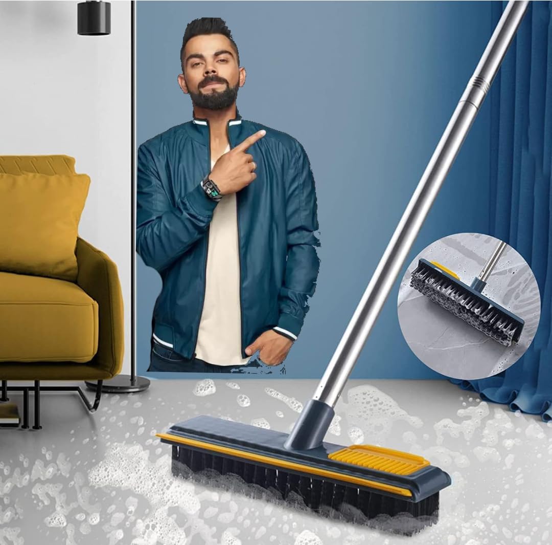 Rolph Bathroom Cleaning Brush Plastic Tile Tiles Cleaning Brush and Floor Cleaning Brush with Comfortable Grip - Essential Bathroom Cleaning Accessory for Sparkling Results(Grey (B0CW3542XY) Amazon Price History, Amazon Price Tracker
