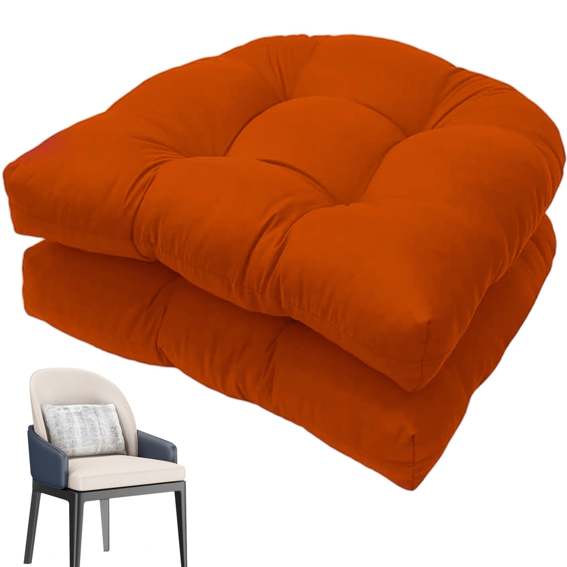 Coussin de chaise extérieur imperméable contre les assises dures de jardin
