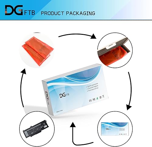 Miniatura 7 de DGFTB GRT01 - Batería de repuesto para laptop Dell Latitude 5421 5431 5521 5531 Precision 3561 3470 3571 Alienware m17 R5 AMD 00P3TJ 0P3TJ 0R05P0