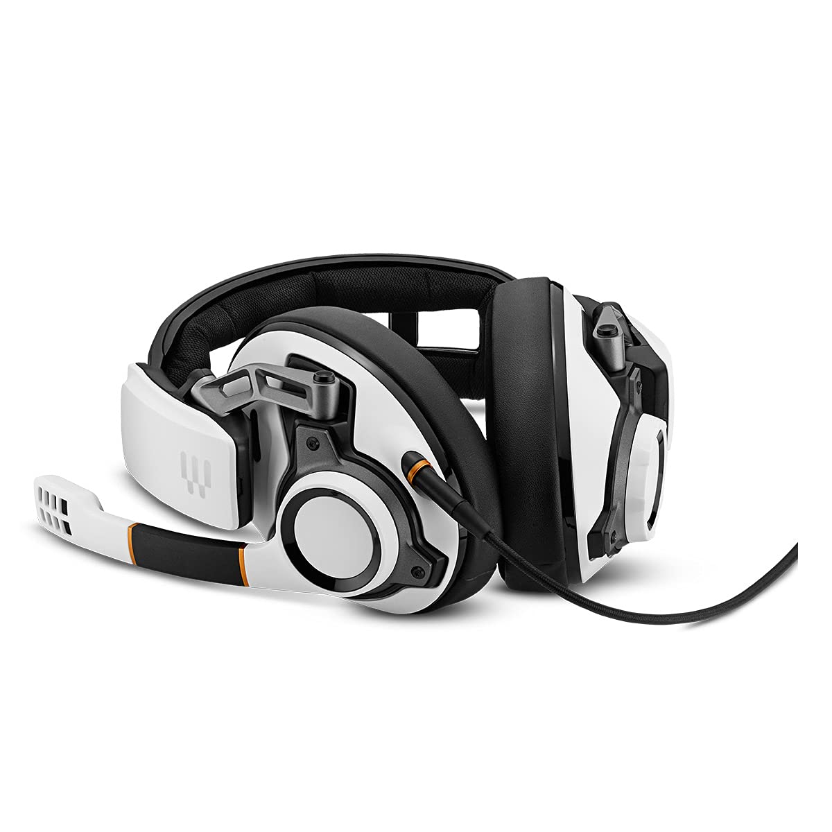 EPOS I Sennheiser GSP 601 - Auriculares para juegos, micrófono con cancelación de ruido, giro para silenciar, diadema ergonómica, almohadillas de espuma, compatibles con PC, Mac, PS4, PS5, Xbox Series