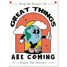 MINI ZOZI Retro Poster Wall Art Aesthetic Funny Posters For Teens Bedroom Dorm Vintage Cool Cartoon Funky Motivational Cute Trendy Girl Apartment Decor Teen Girls Indie Room Decoration 70s 80s