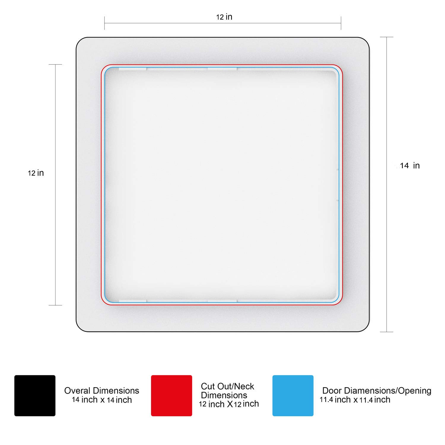Plumbing Access Panel For Drywall Ceiling 12 X 12 Inch