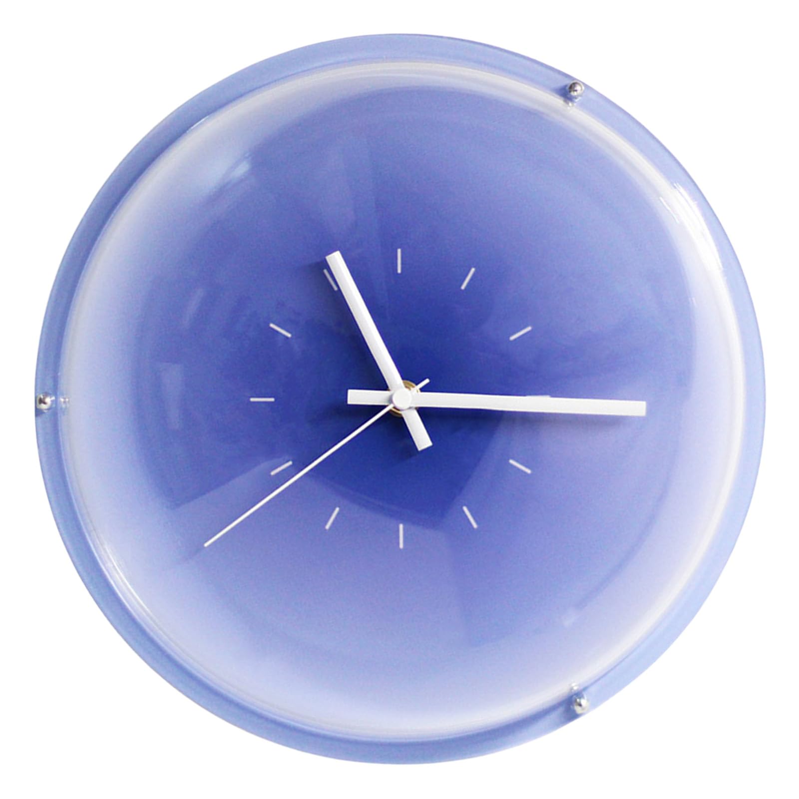 Tsophreniq Stylish Quiet Quartzs Bubble Balloon Clock with Artistic Gradients Pattern Battery Operated for Living Room or Bubble Clock