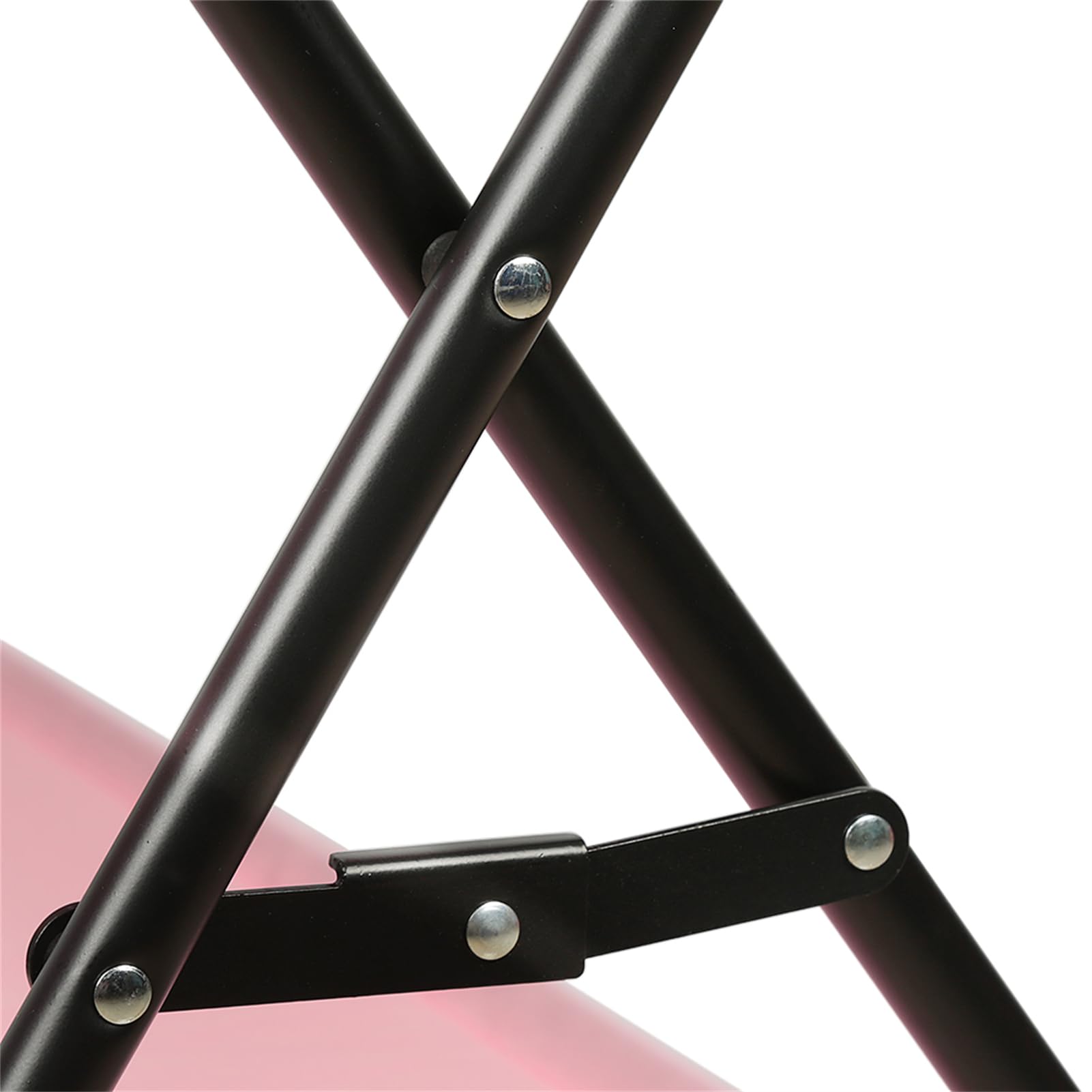 Homewell Cambiador de bebé plegable, con cambiador, cinturón de seguridad, compartimentos, bonito patrón e indicación de altura, estable y cómodo (rosa profundo)
