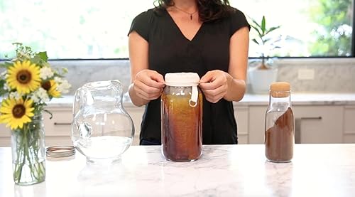 Miniatura 2 de CoffeeSock Filtros de café de algodón orgánico reutilizables The Original - Hecho a Toddy recipiente 1 filtro - Fabricado en los Estados Unidos -