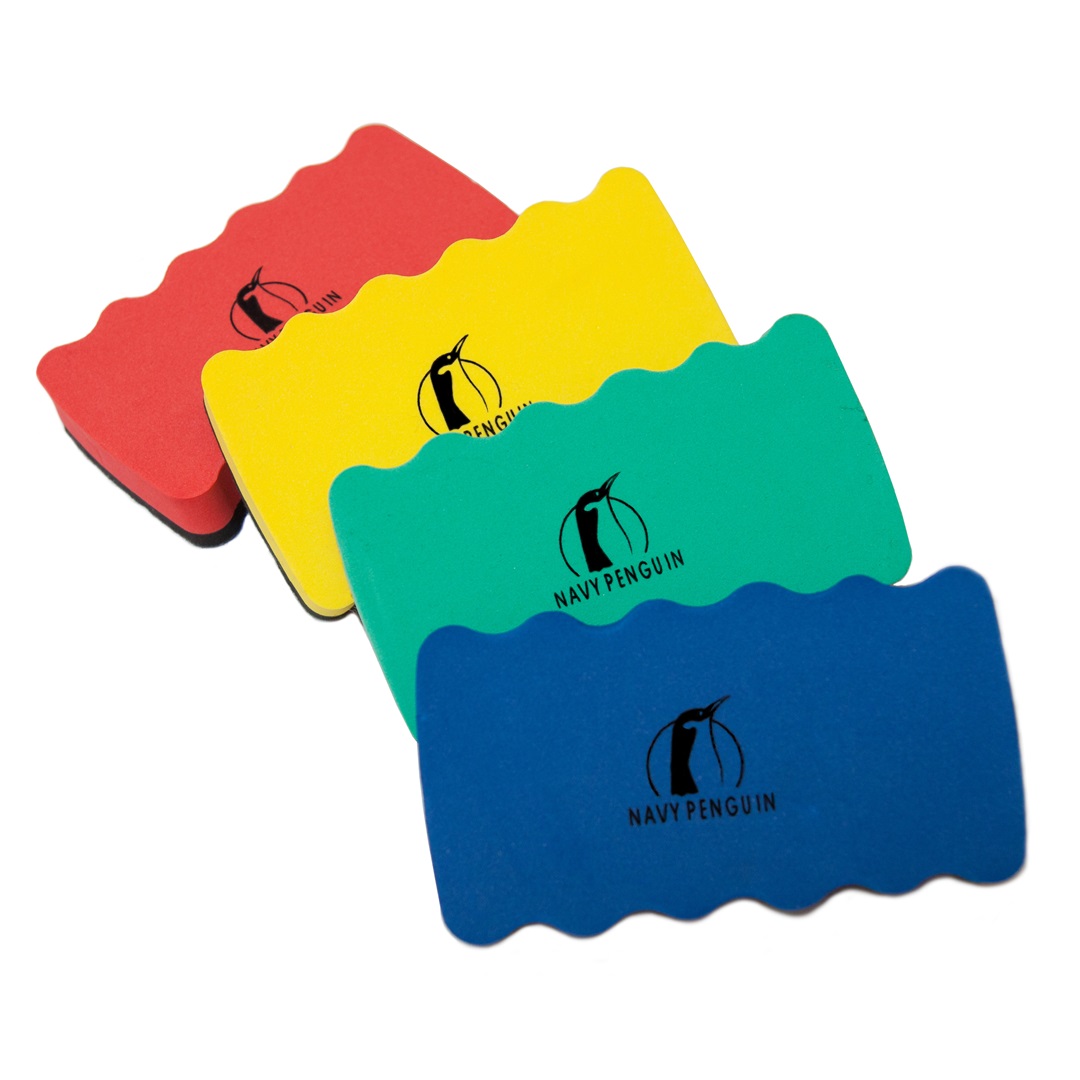 SULIUDAJI Set 2 Cancellini Magnetici Per Lavagna Bianca Con 1 Pennarello Nero - Per Lavagne Magnetiche E Frigoriferi - Foto 4