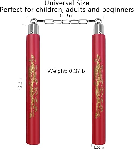 Miniatura 4 de Nunchucks, Nunchucks de entrenamiento de goma de espuma segura