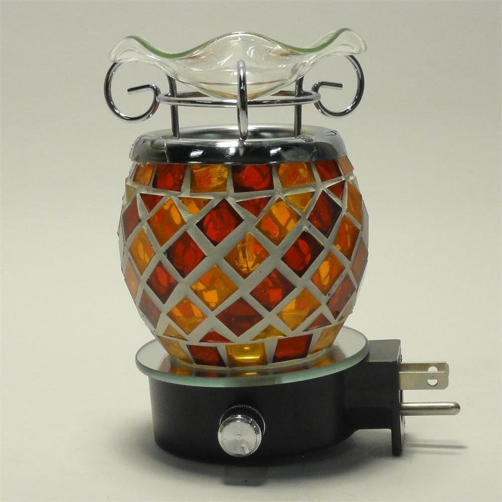 Electric Oil Warmer Diffuser Burner for Fragrance Scented Perfume Aroma Oils Wax Melts Aromatherapy & air freshener