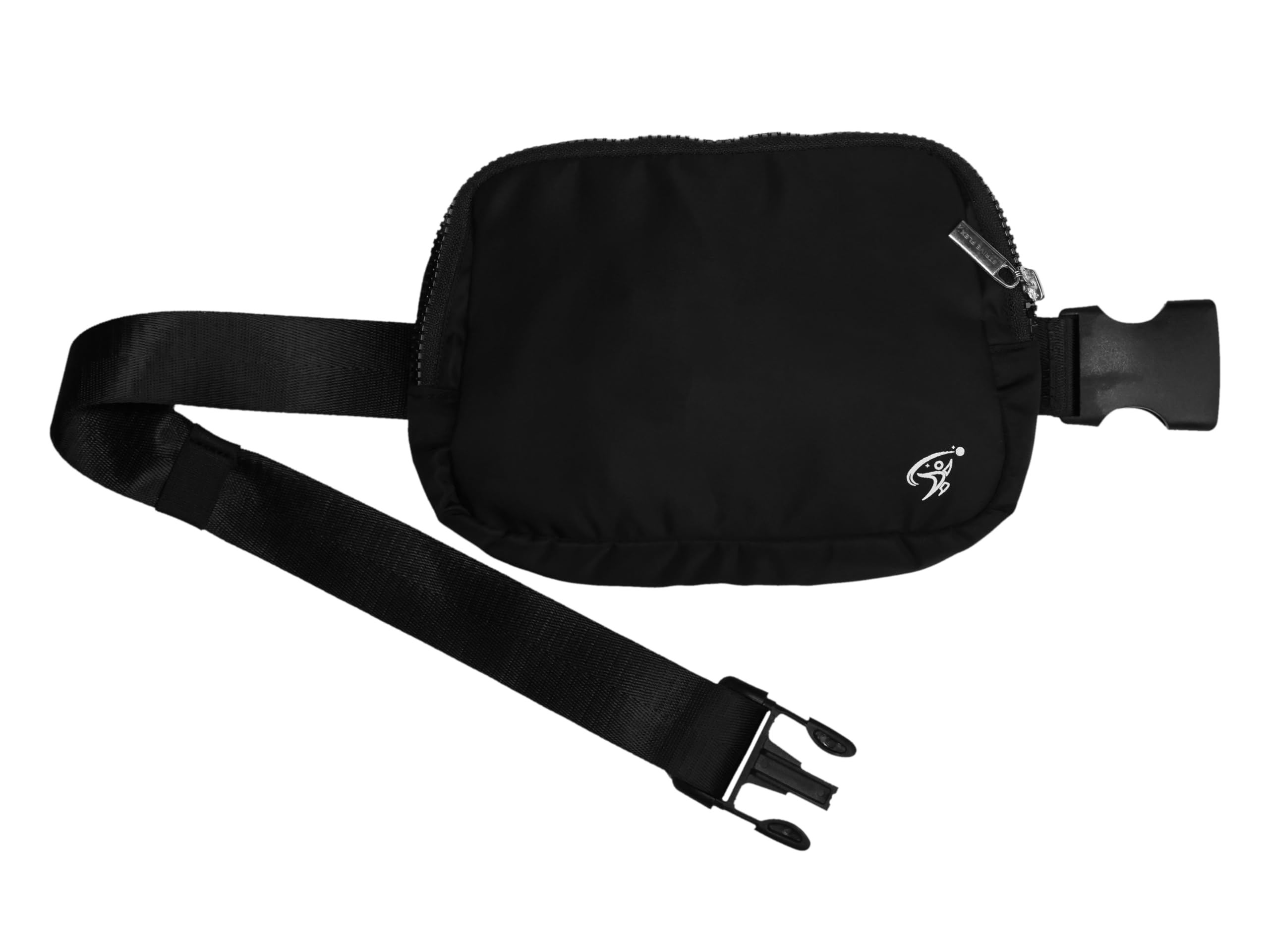 Strive Flex Crossbody Small Backpack Sling Bag for Women & Men, Chest Bag Daypack Fanny Pack Cross Body Bag for Outdoors Hiking Traveling (Black)