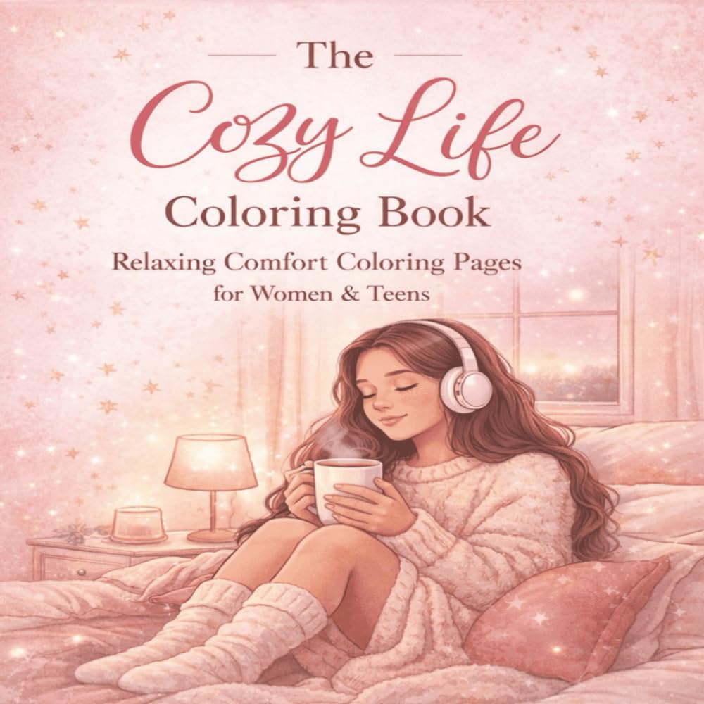 The Cozy Life Coloring Book