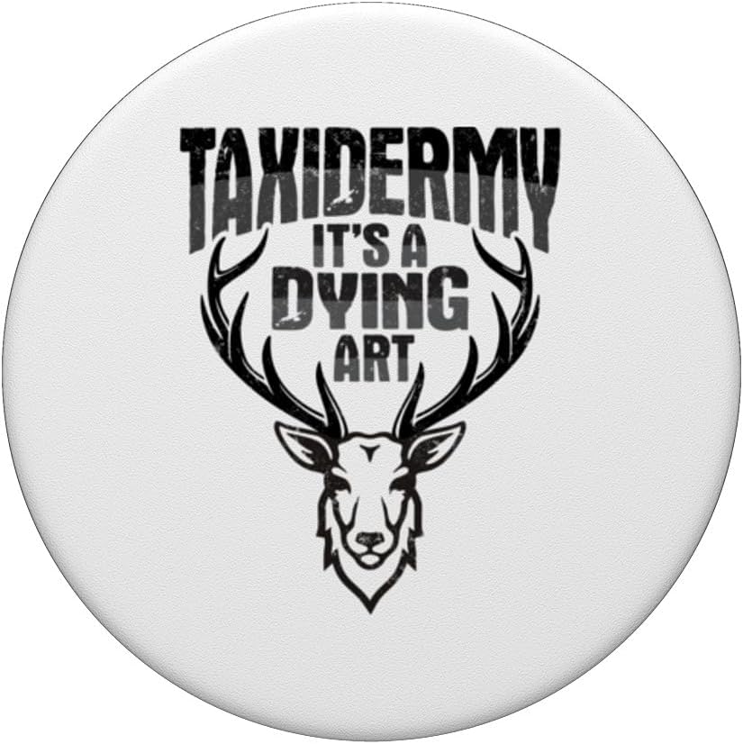 Stuffing Animal Mounting Designs for a Taxidermist PopSockets Adhesive PopGrip image 3