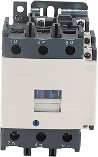 AC Contactor, LC1D95 New Contactor 50/60Hz 3 Poles Coil AC Contactor 220V 95A Electric AC Contactors Electric Supplies