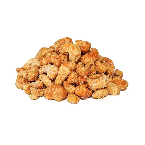 Miniatura 2 de Platinum - Toffee Anacardos bolsa resellable de 13 onzas  Anacardos recubiertos de caramelo saborizado  Tostado entero  Paquetes individuales de