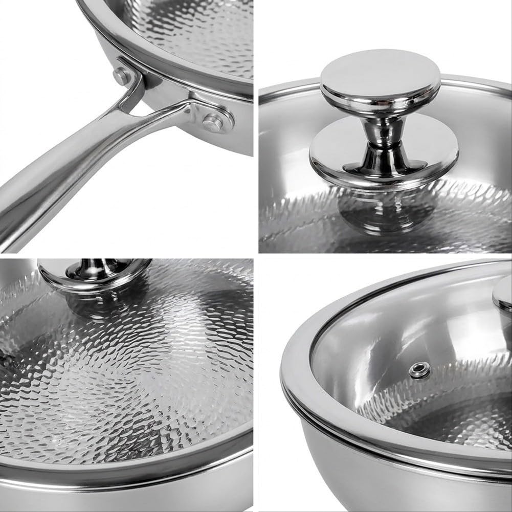 Poêle alliée de 28 cm pour gaz et induction