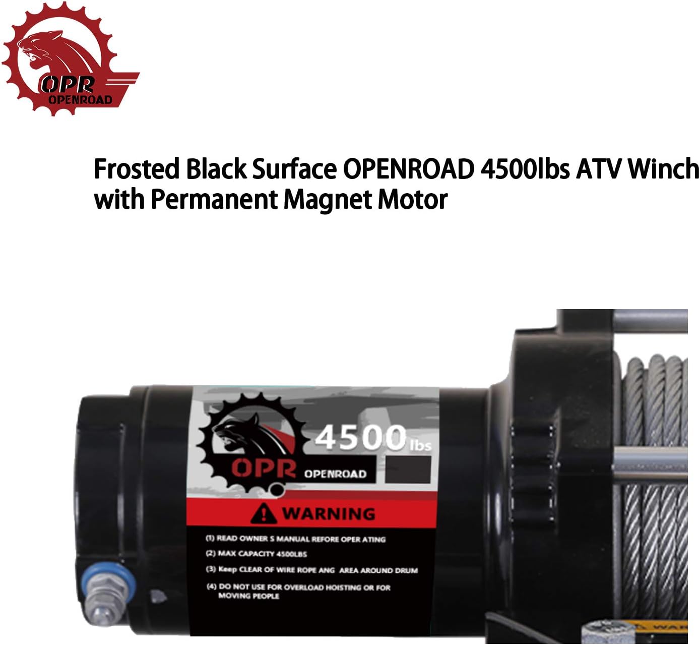Exclusive Discount 80% Offer OPENROAD 4500Lbs 12 Volts Electric Winch, Winch for ATV/UTV/Boat, 4500Lbs /2041kg Electric Winch Kit, with 15m/49ft Winch Cable, Towing Off-Road Electric Winch Recovery kit (4500Lbs Black H) ❤ Crazy Deals OPENROAD 4500Lbs 12 Volts Electric Winch, Winch for ATV/UTV/Boat, 4500Lbs /2041kg Electric Winch Kit, with 15m/49ft Winch Cable, Towing Off-Road Electric Winch Recovery kit (4500Lbs Black H)