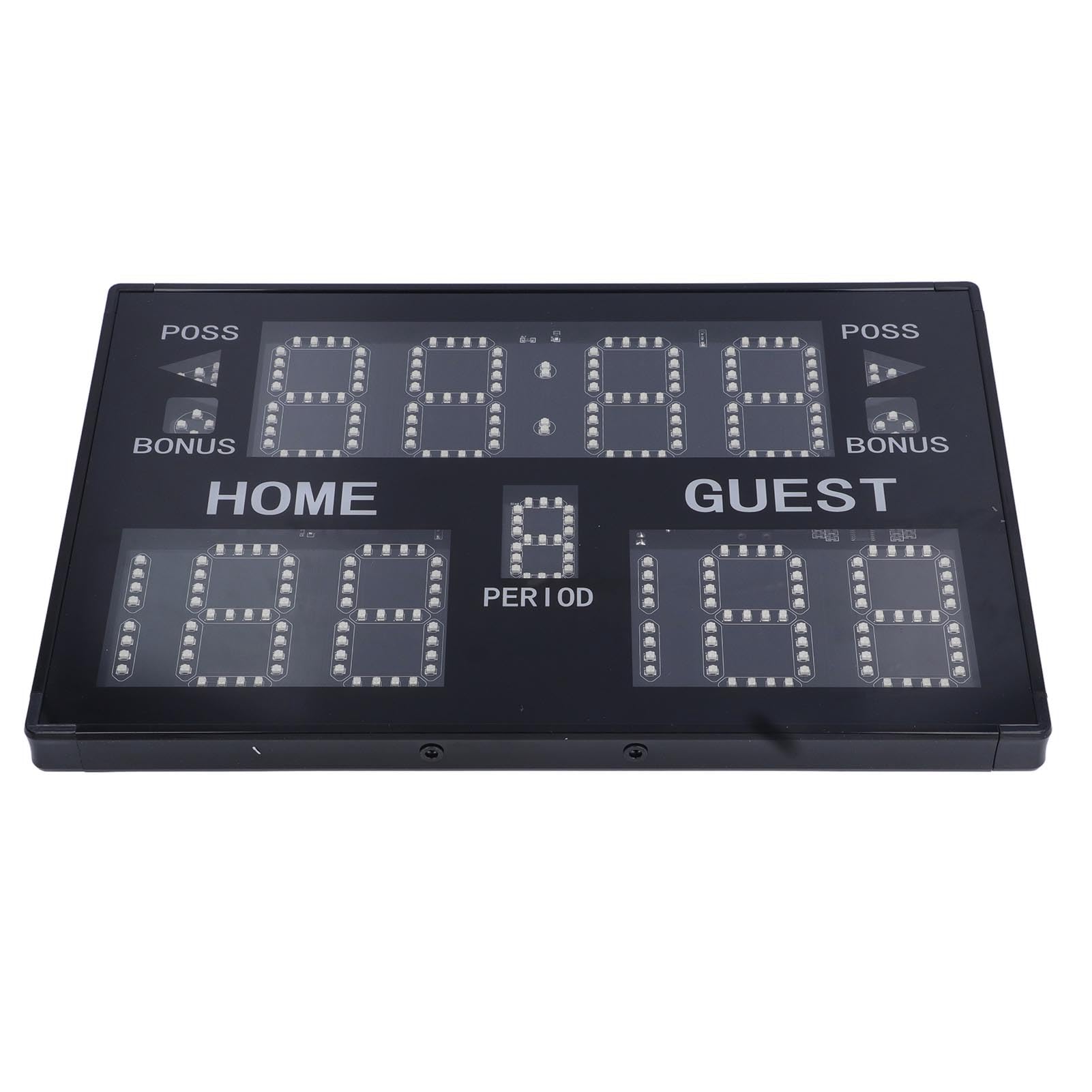 Sorandy Tabellone Segnapunti Elettronico da Basket a 11 Cifre, Tabellone Segnapunti da Tavolo Portatile e Versatile per Interni con Display a LED e Telecomando, Ottimo per l'allenamento di Gioco