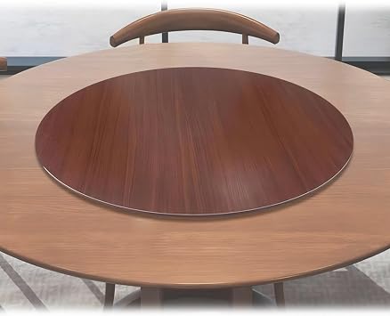 Wooden Lazy Susan Serving Tray Round Tabletop Turntable, Diameter 2039 Inch Dining Table Rotating Serving Tray, Easy To Share Food 360 Rotating Service Tray