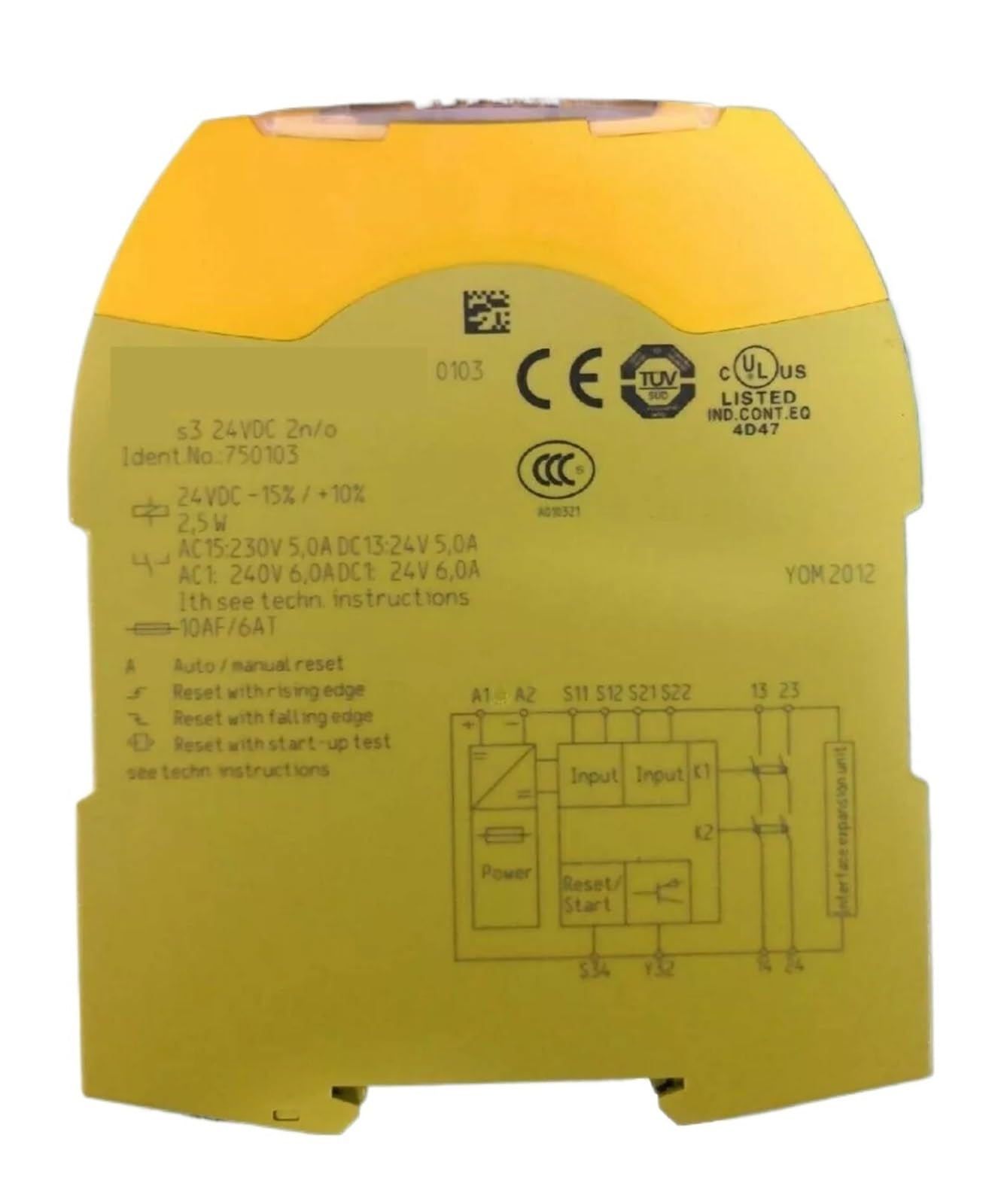 ZVQYSGIW X2.8P 777301 relay