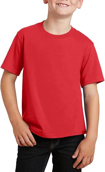 JustBlanks Youth 100% Cotton Casual Short Sleeves Regular Fit Fan Favorite T-Shirt