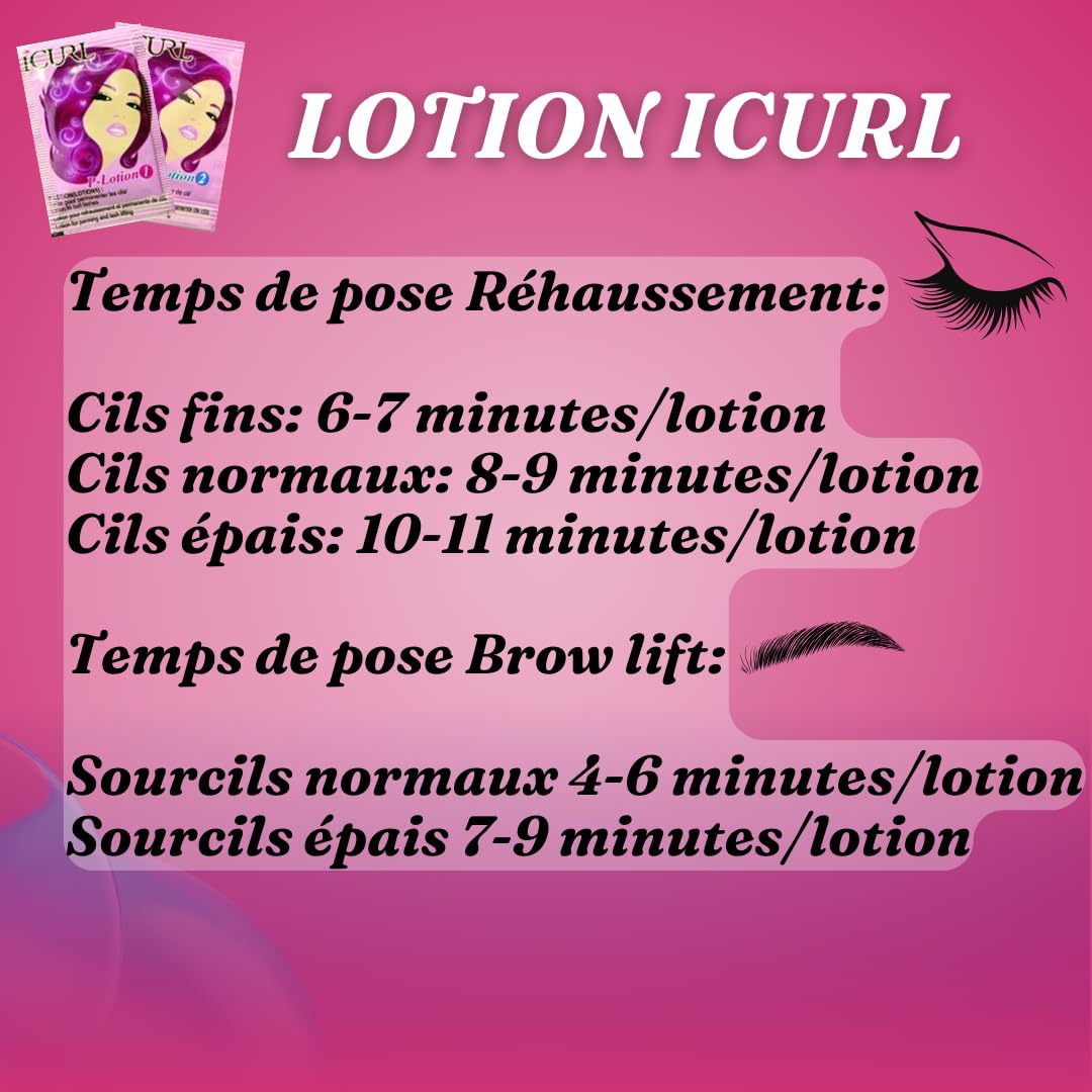 iCurl® 10 dosis (iCurl S/M/L incluido) para realzar las pestañas, ideal para estudiantes