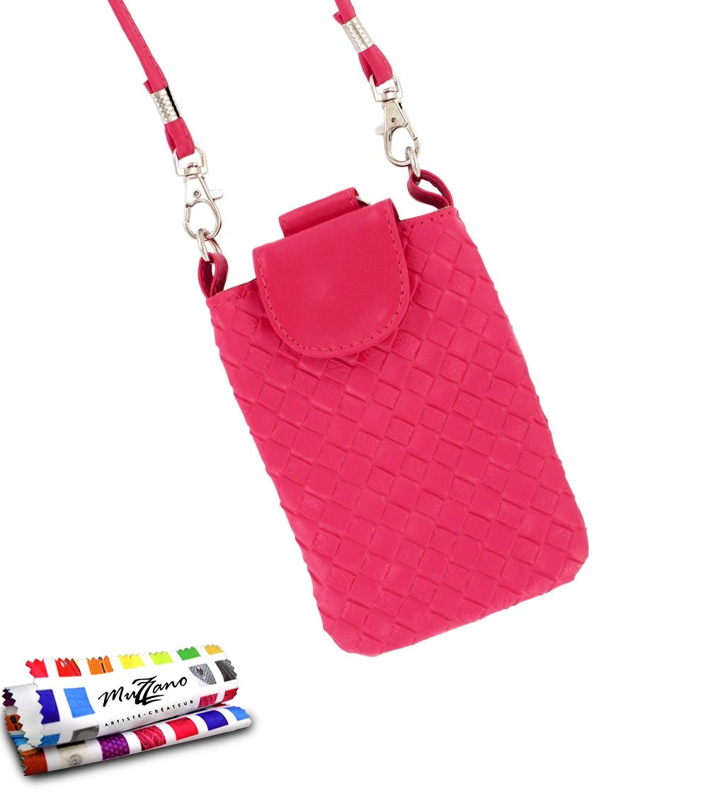 Original "CityPoche" Premium Pouch for Samsung SGH S8600 - Hot Pink