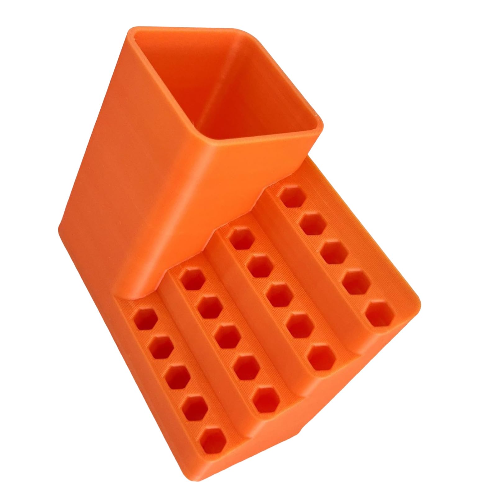 NEWFT Screwdriver Bit Holder Toolbox 20/50 / 100 Slots Storage with Space-Saving Design Screwdriver Bits Holder Storage